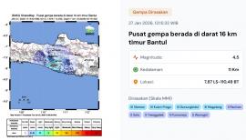 Informasi Gempa Hari ini